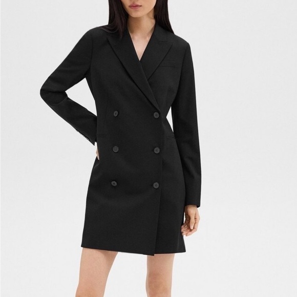 Theory Dresses & Skirts - Theory blazer dress in stretch wool